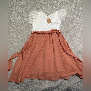 SHEIN White Textured dress new with tags!